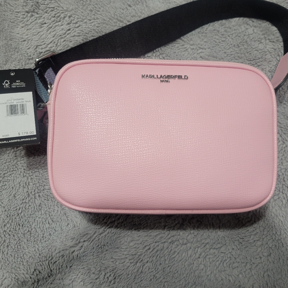 Karl Lagerfeld Pink Crossbody Bag